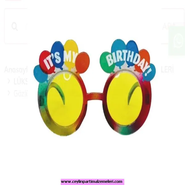 It's My Bırtday Gözlük